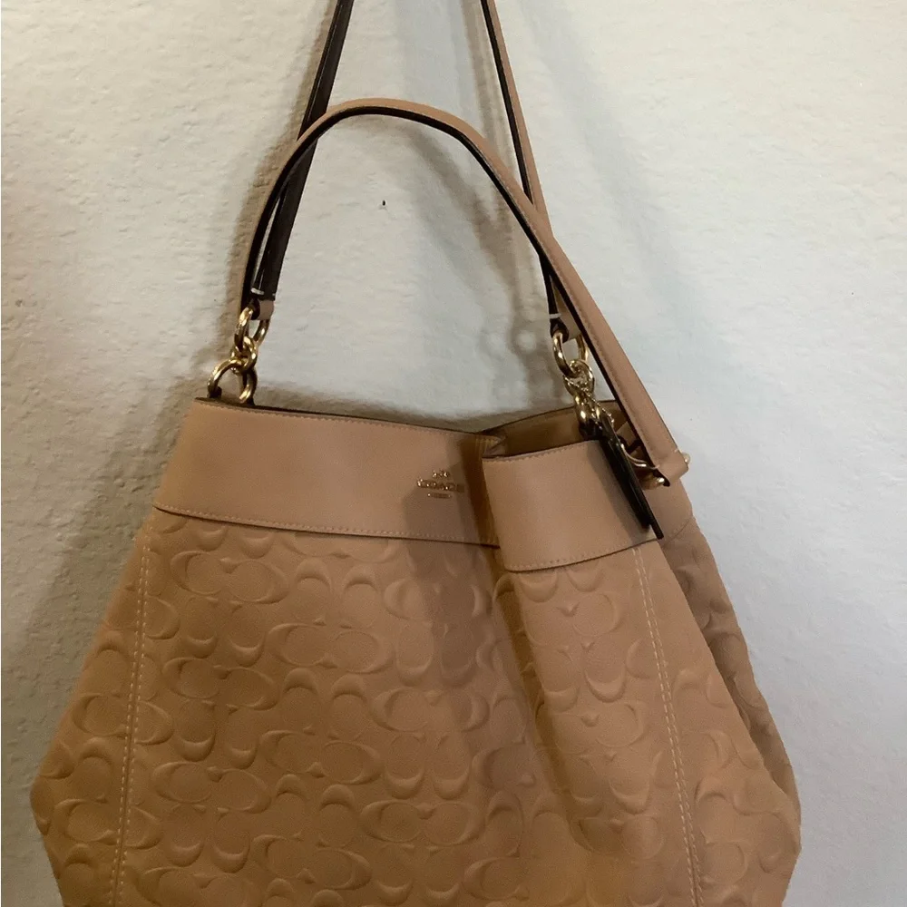 Coach Signature Shoulder Bag - Picture 2 of 5